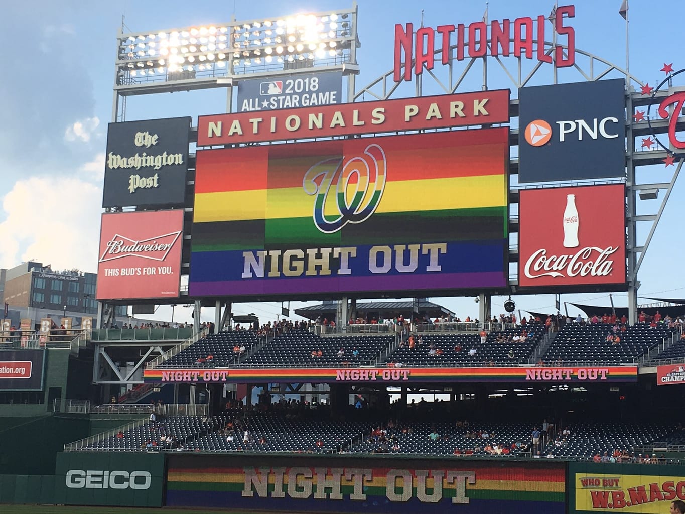 Updated Night OUT at the Nationals Team DC