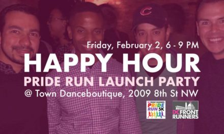 Happy Hour and Pride Run Launch Party