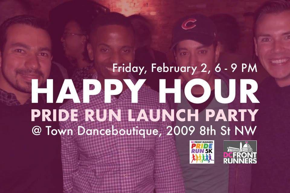 Happy Hour and Pride Run Launch Party