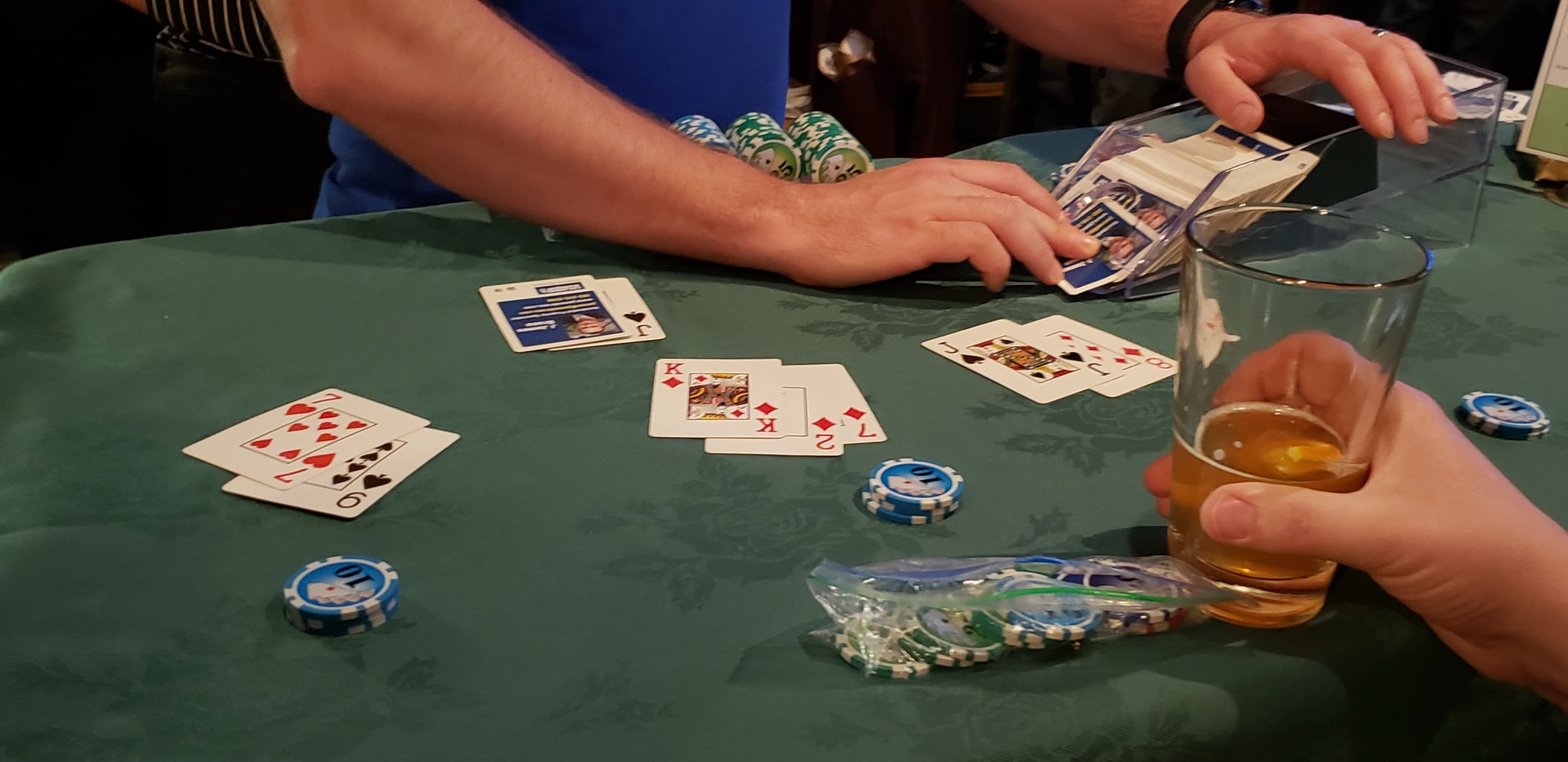 2019 Spring Casino Night Poker Dealing