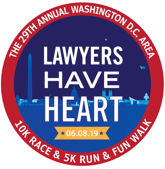 Lawyers Have Heart 10K Race, 5K Run & Fun Walk Team DC