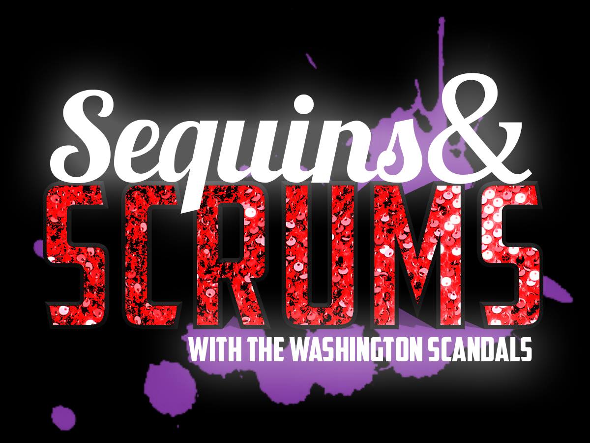 Sequins and Scrums Poster