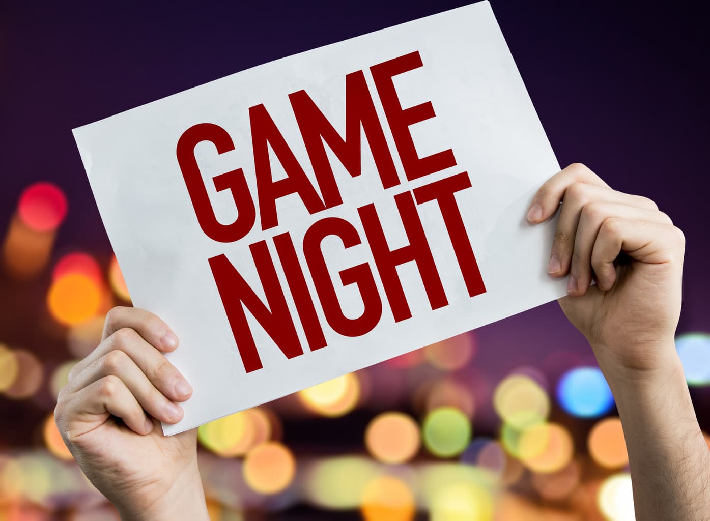 Game Night Sign