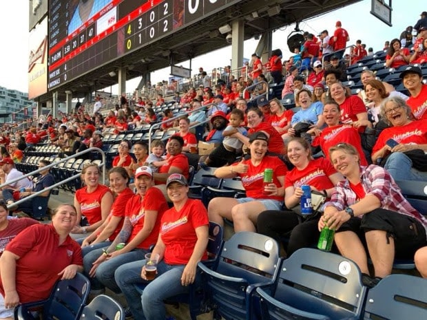 MLB Fans Show Their Pride at Nats Night OUT