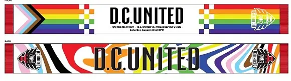 2021 DC United Scarf